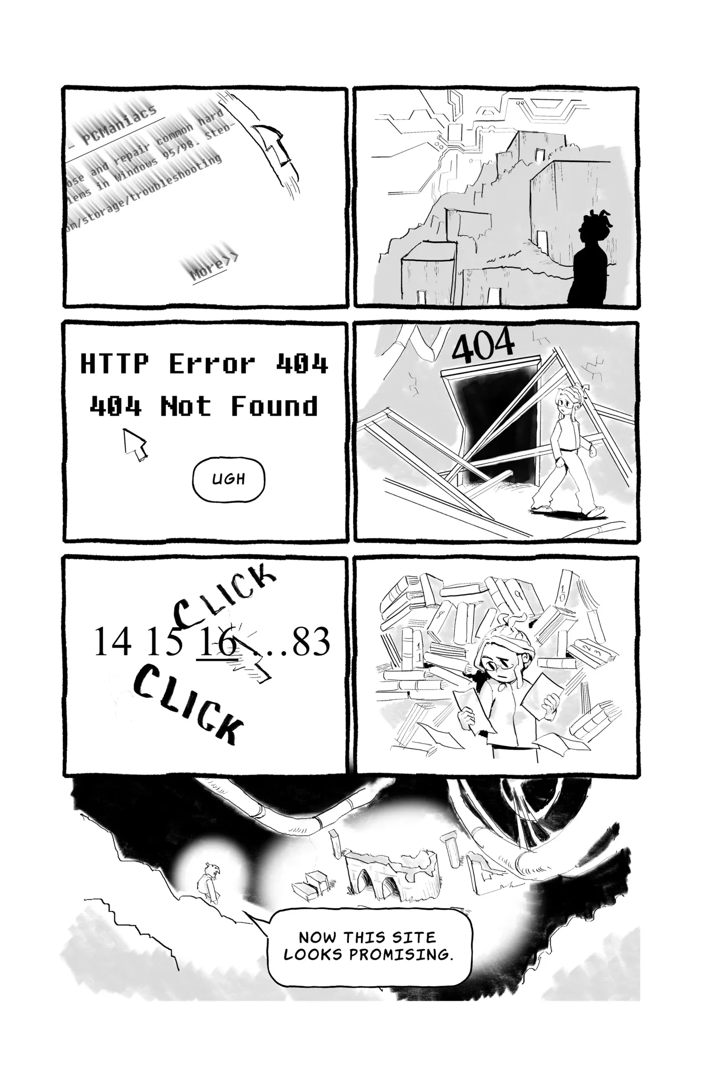 First page of Branch web comic