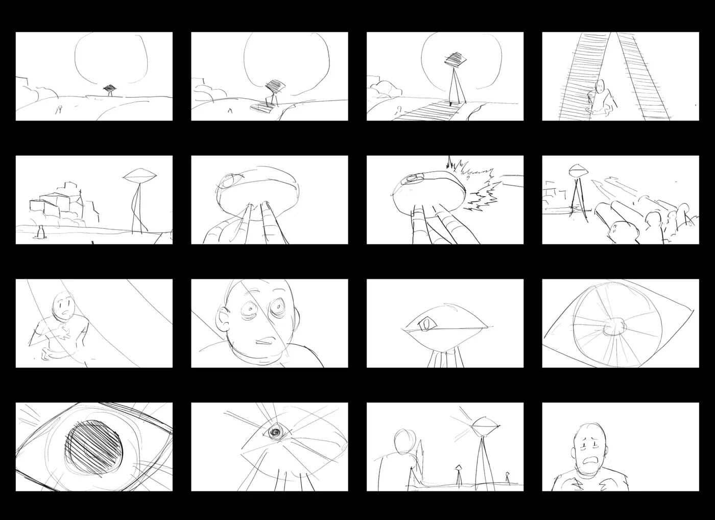 War of the Worlds Scene written by H. G. Wells - Frame 1